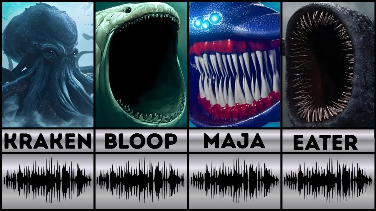 Mythical sea creatures sounds (With Audio) PART 1
