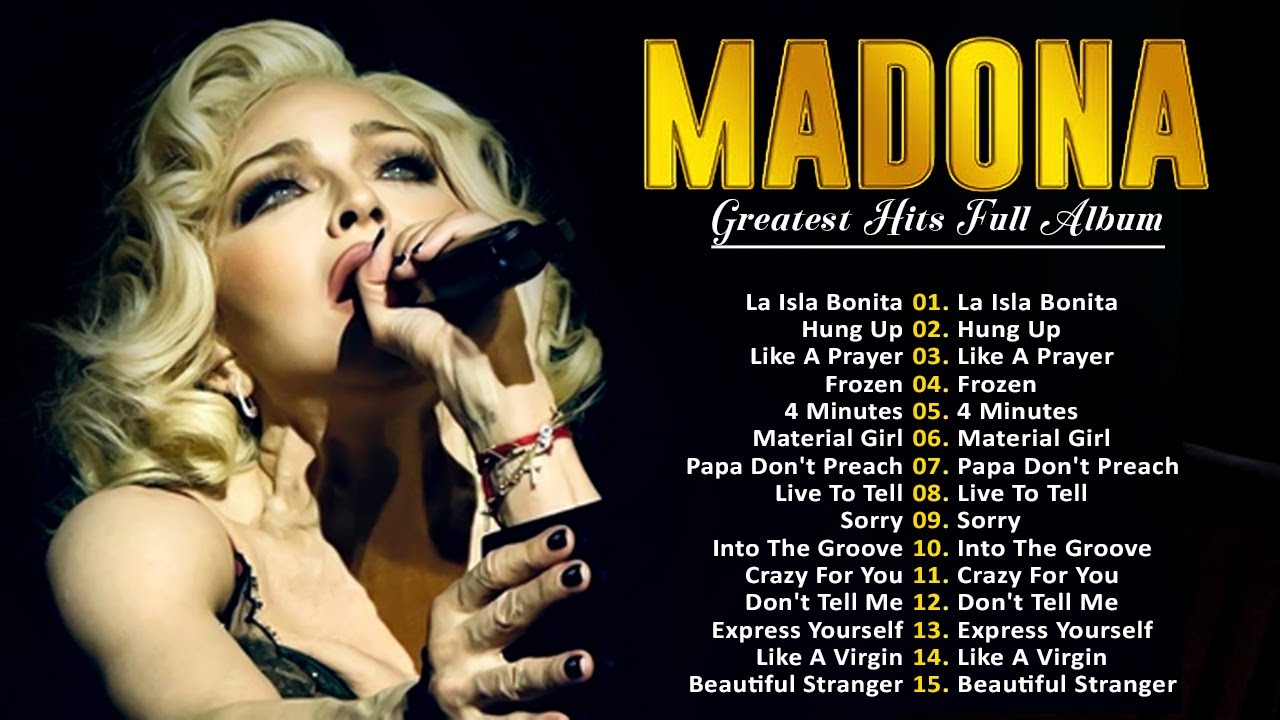 Madonna Greatest Hits Full Album 2025 🌟 The Best Of Madonna All Time - La Isla Bonita,Like A Prayer