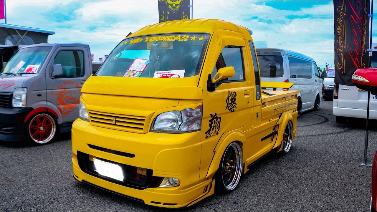 (HD)DIHATSU HIJET custom VIPSTYLE カスタム軽トラ・ダイハツ ハイゼットカスタム - SBM大阪2018
