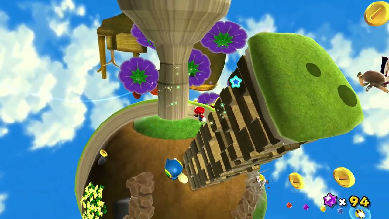 Super Mario Galaxy (Switch 2) - Part 20: Gold Leaf Galaxy