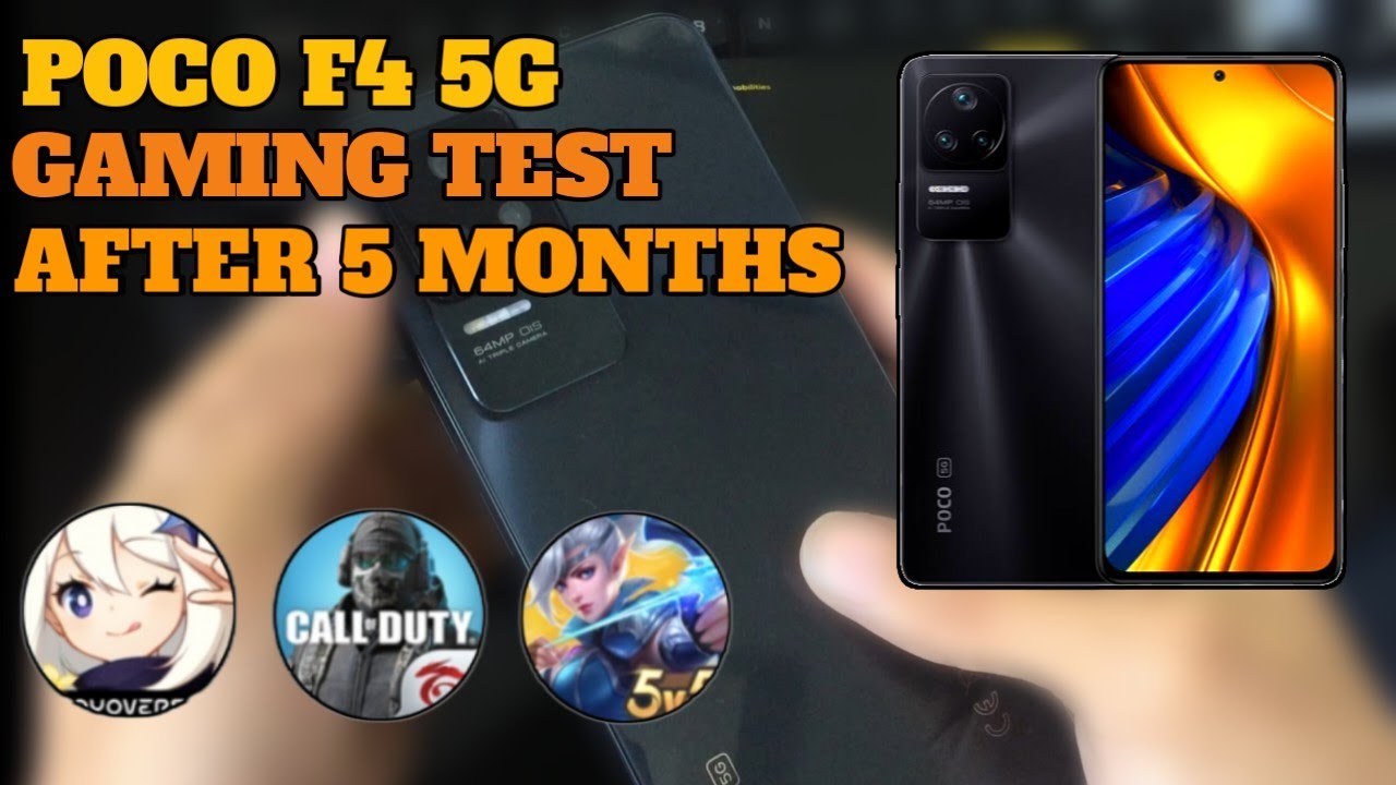 POCO F4 5G GAMING TEST AFTER 5 MONTHS | SULIT PA RIN BA NGAYON 2023? | ML, CODM, GENSHIN IMPACT |