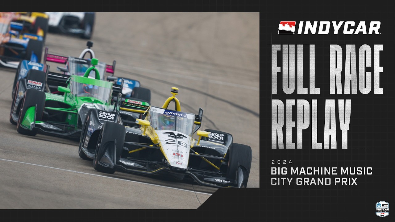 2024 Big Machine Music City Grand Prix from Nashville Superspeedway | INDYCAR Full Race Replay