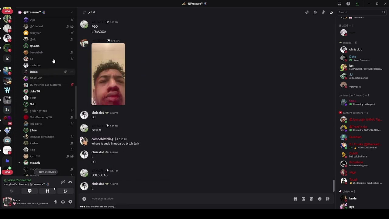KJ Vs Mourn Mad Beef (Discord Packing)