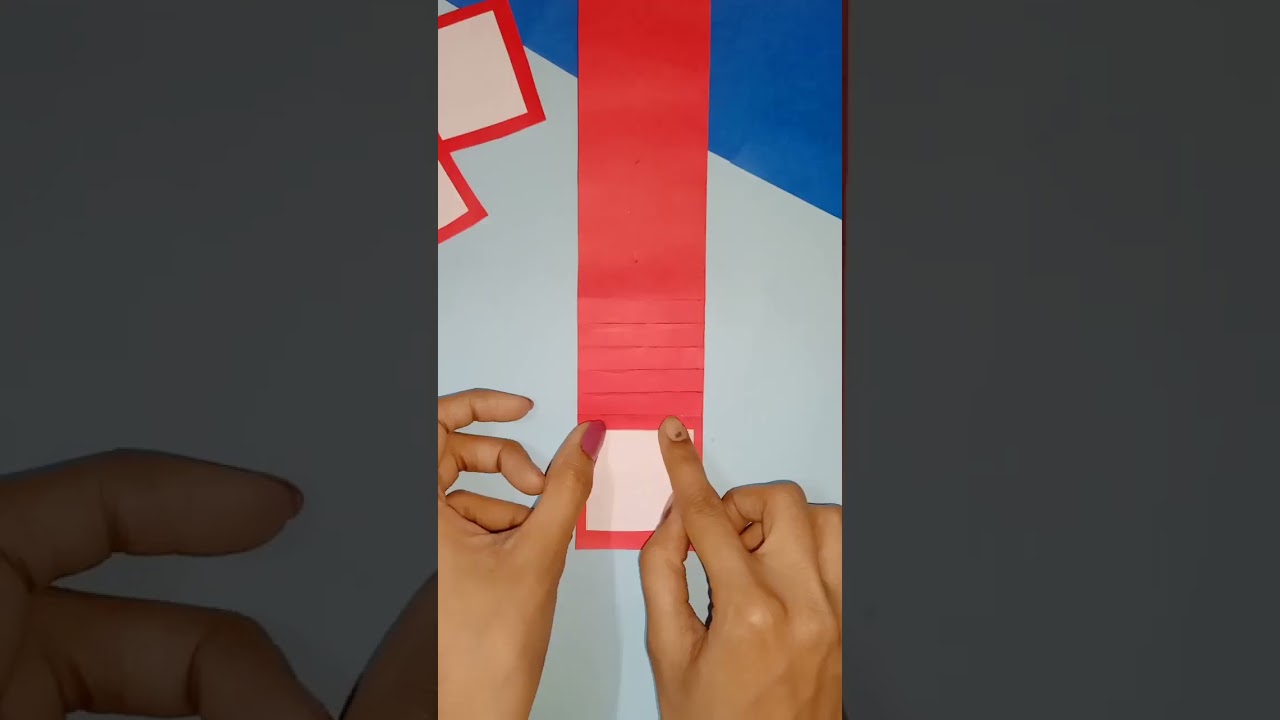 #diy waterfall card# flipcard av aids #shorts