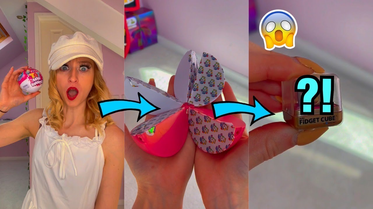 [ASMR] OPENING A *FIDGET* MINI BRANDS CAPSULE!!😱 (I FOUND A *GOLDEN* MINI FIDGET!!🤭) #Shorts
