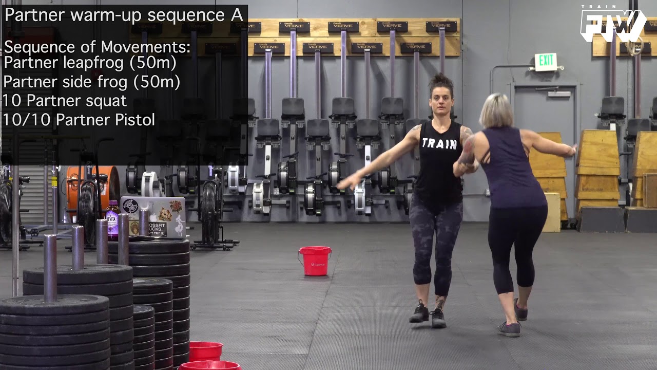 Partner Warm-up Sequence A