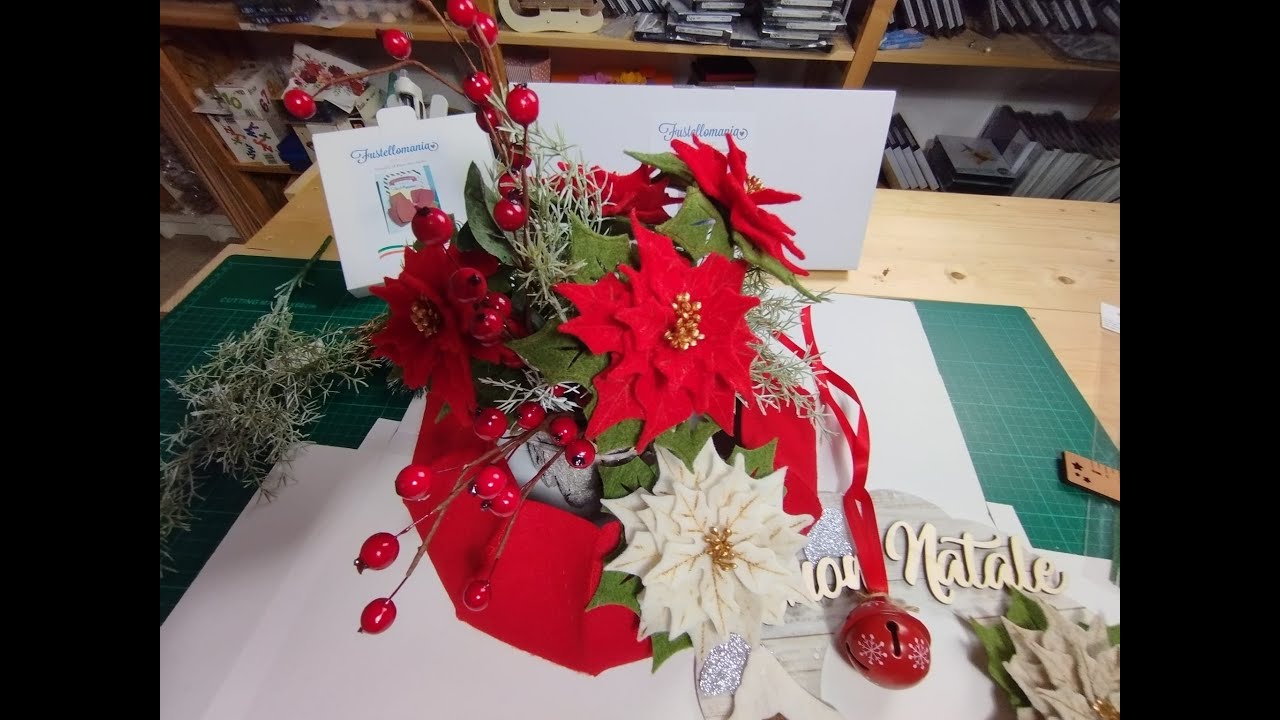 Progetti pazzeschi di stelle di Natale!! Varie idee natalizie da diretta FB