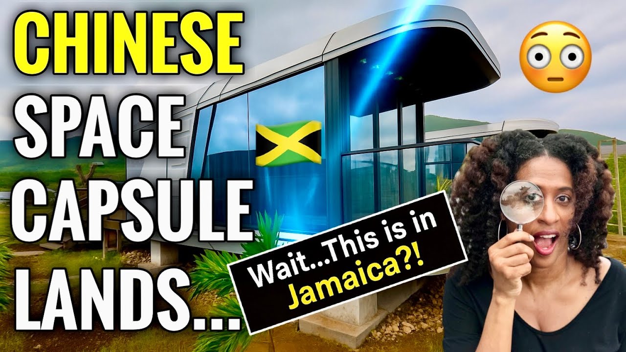 Tour Jamaica's Tiny Home Space Pod (Built by China)!