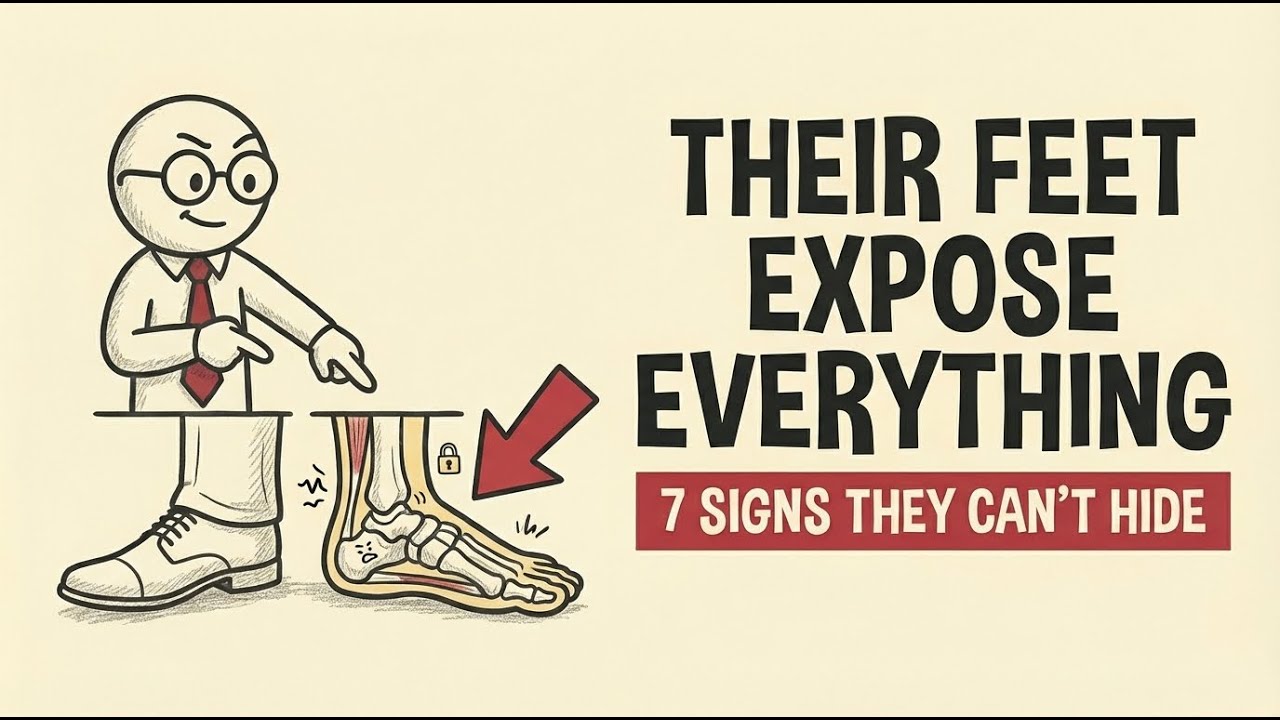 Their Feet Expose Everything: 7 Body Language Secrets They Can't Hide