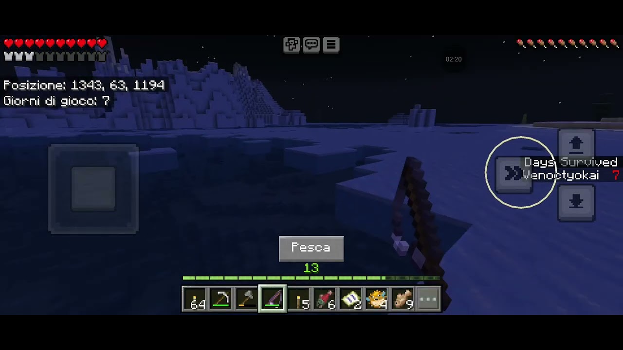 Fishing in Minecraft be like