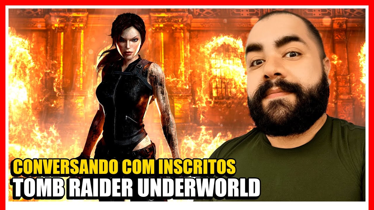 🔴AO VIVO: Conversando com inscritos | TOMB RAIDER UNDERWORLD (Xbox Series X)