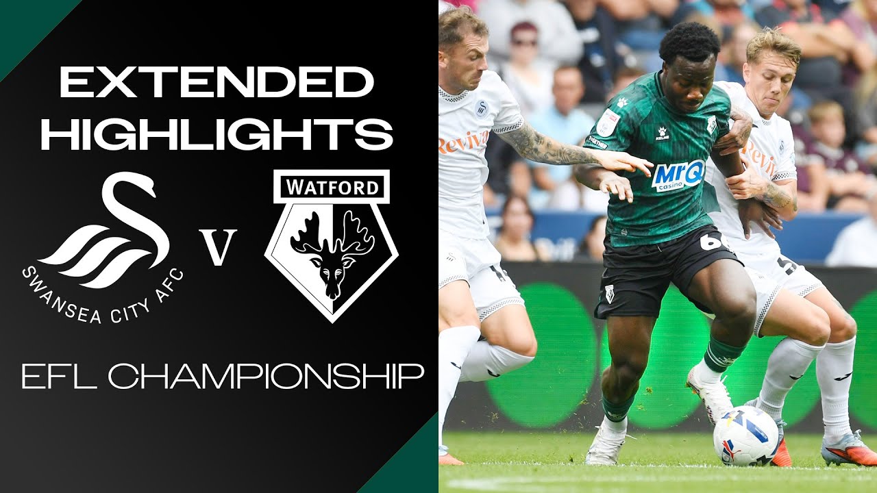 Point On The Road 🤝 | Swansea City 1-1 Watford | Extended Highlights