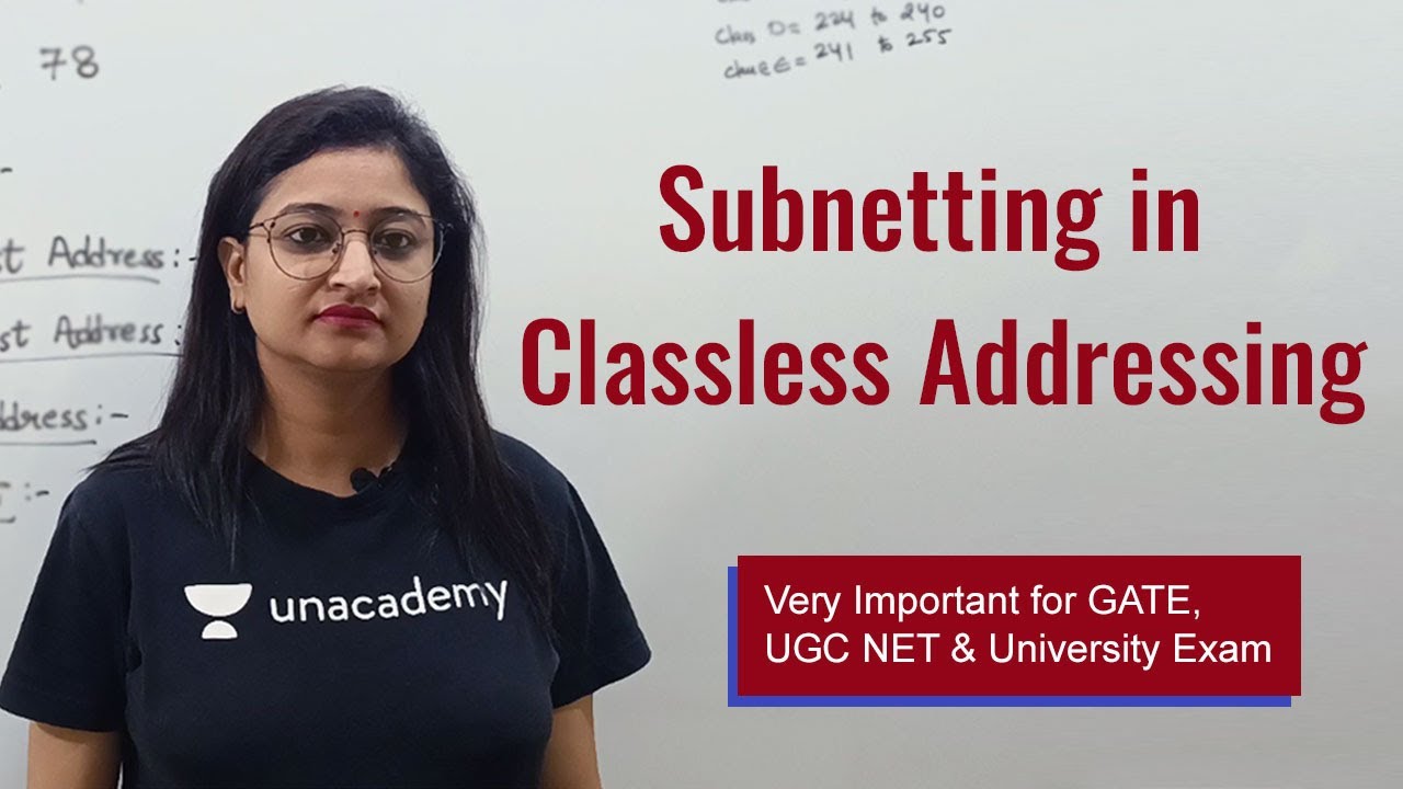 Subnetting in Classless addressing with example in Hindi | Computer Network