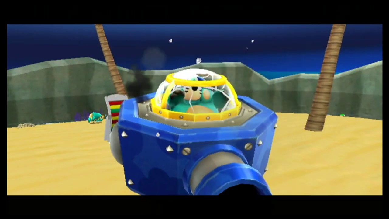 Super Mario Galaxy - 116 - Galaxia de la Gruta Calabozo - Paseo Aéreo con Lanzador de Agua