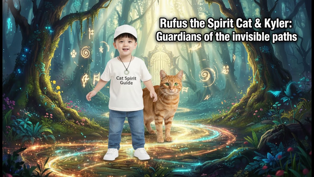 Discovering Beauty: Rufus the Spirit Cat & Kyler: Guardians of the invisible paths