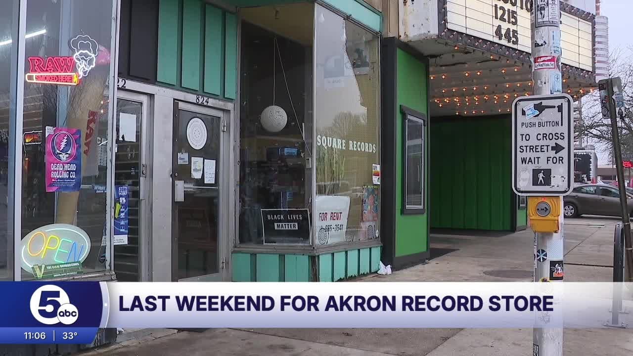 Popular Akron record store closes after nearly 25 years in business