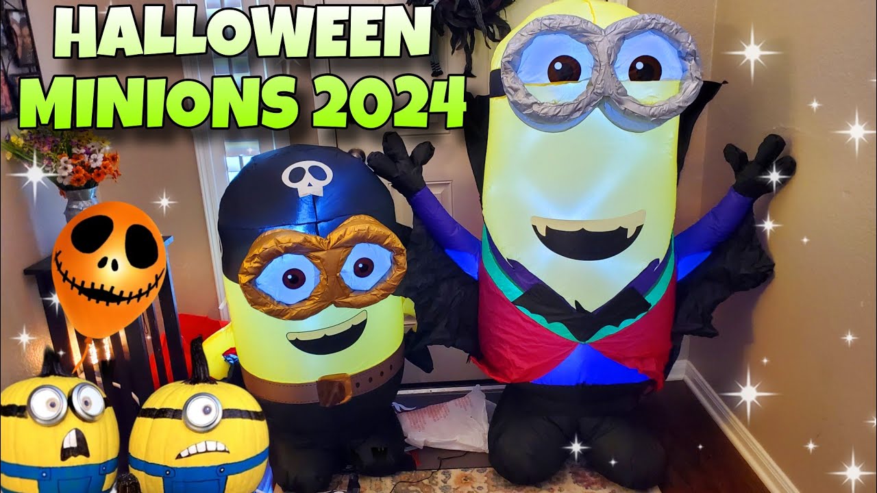Home Depot vs Walmart Minion Halloween Inflatable Blow Ups 2024