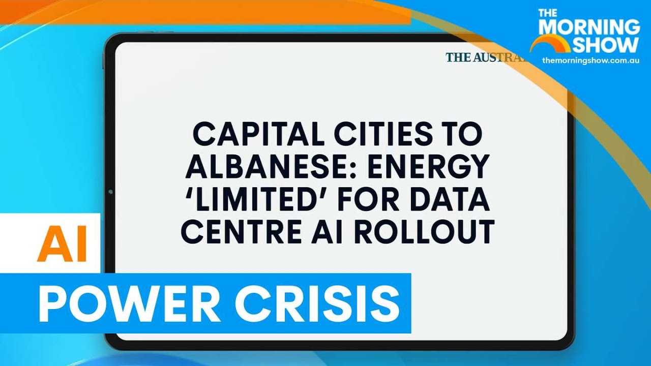 AI data centres threaten higher power bills | The Morning Show