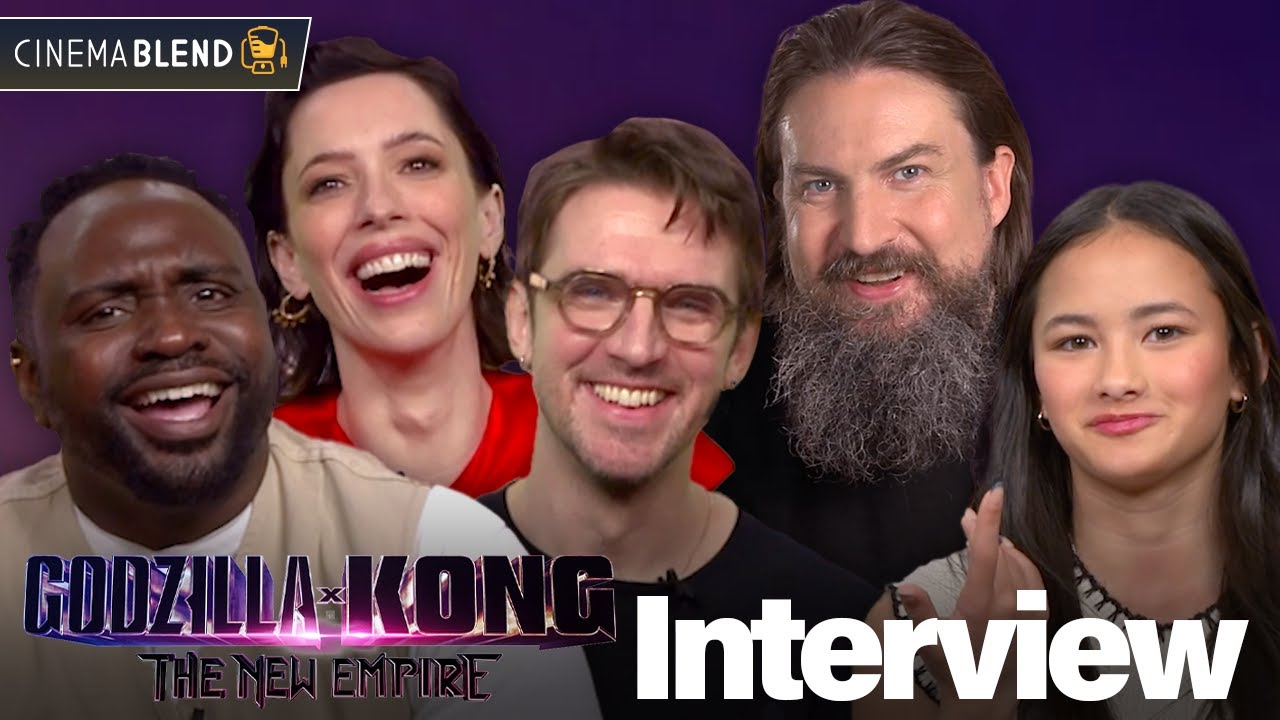 'Godzilla x Kong: The New Empire' Interviews With Rebecca Hall, Brian Tyree Henry And More
