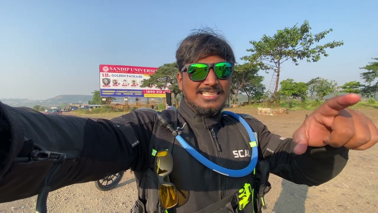 पहिल्याच दिवशी घेतली रोडची पप्पी...🤦🏼‍♂️ Thane to Lawhalwadi Bhandardara Bike Ride | Part 1 | Vlog 4