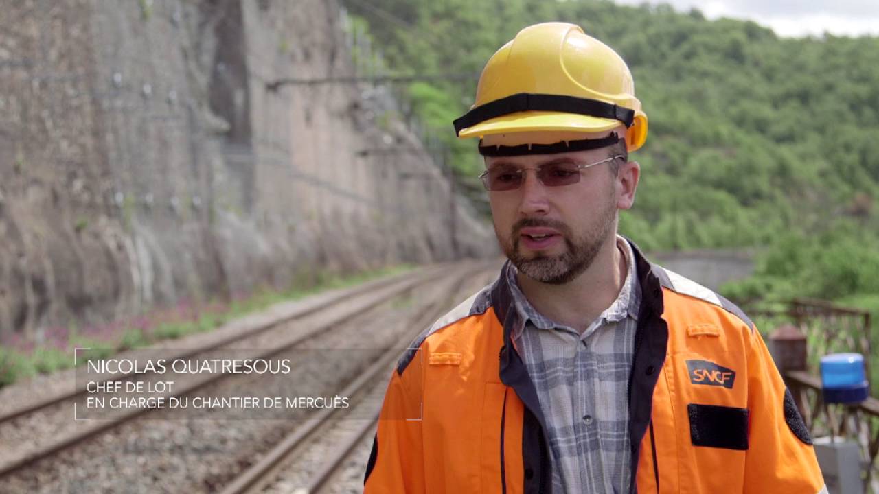 Chantier du mois : Mise en conformité du dispositif d'alerte en cas de chute de blocs rocheux (Lot)