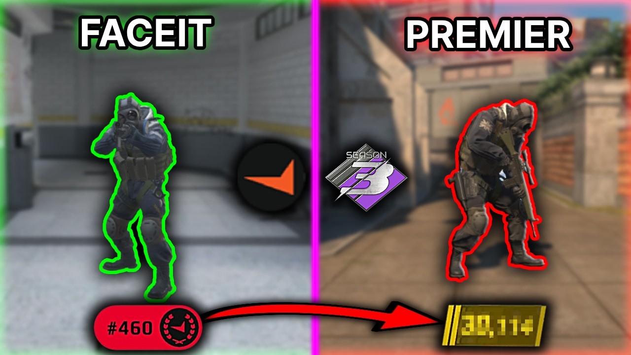 Top 500 FACEIT Tries Premier for the First Time... *not shocking*