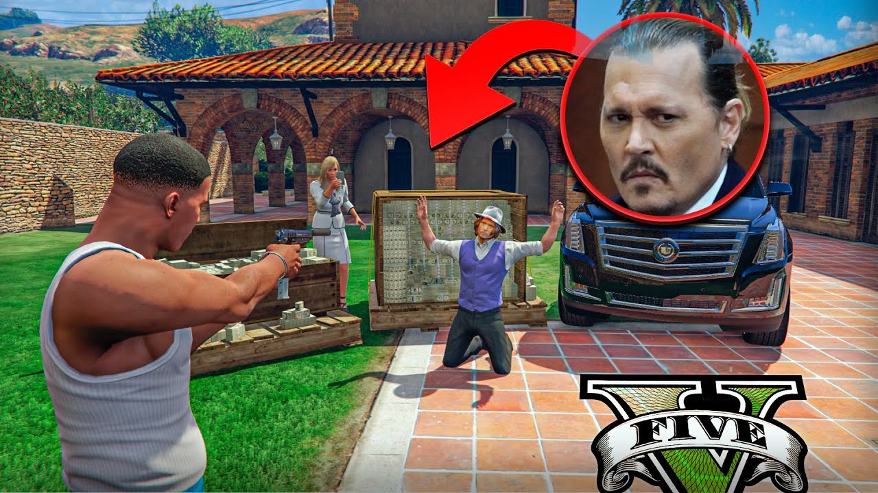 ROBO a FAMOSOS BILLONARIOS en GTA 5 ! (MODS) - ElChurches