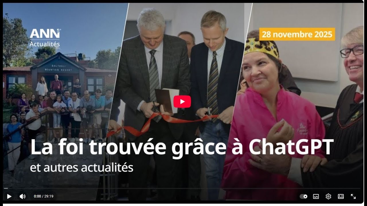 Journal adventiste -  ann news en francais.