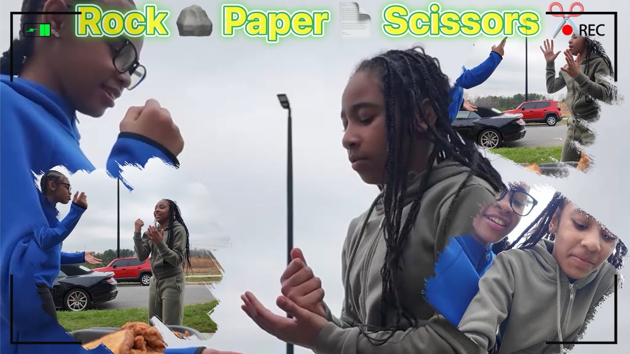 Rock 🪨 paper 📄 scissors ✂️ #zaxbys #rockpaperscissors 