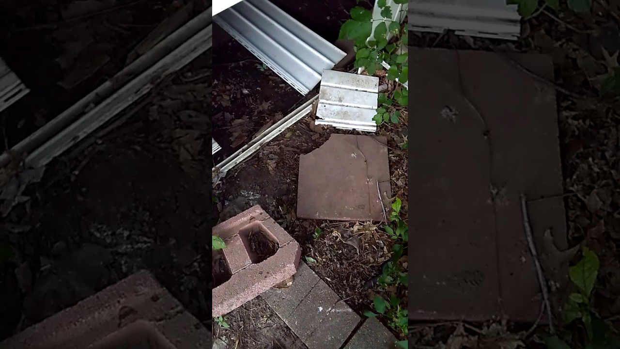 How to turn your water on or off from under a mobile home