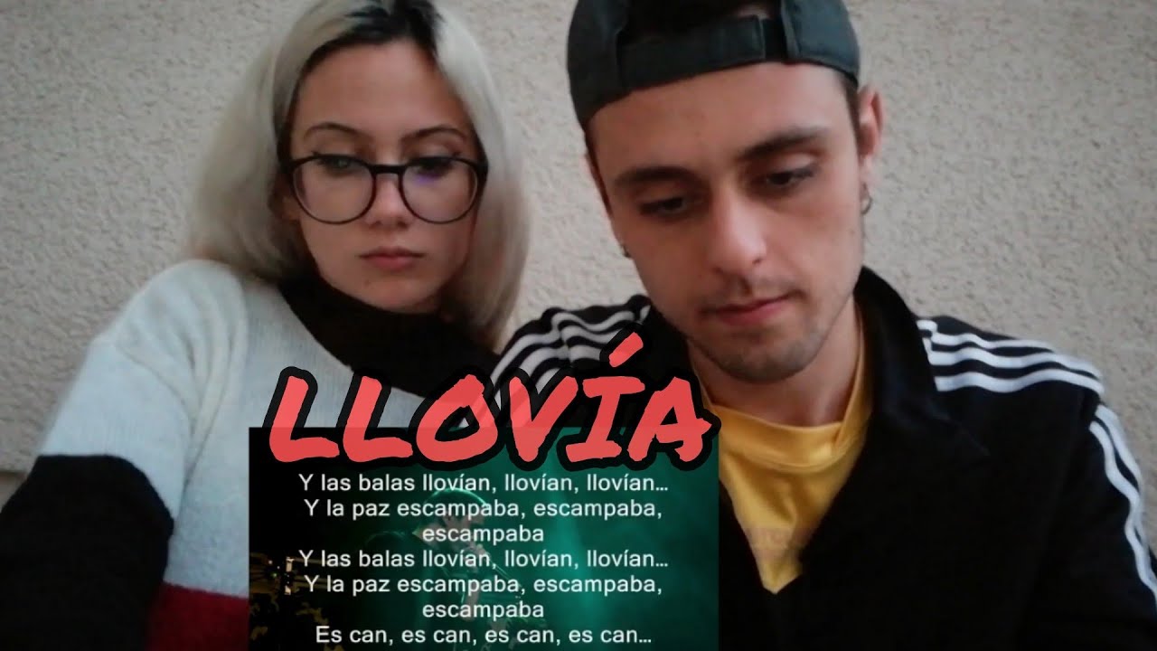 MI NOVIA reacciona a CANSERBERO - LLOVÍA