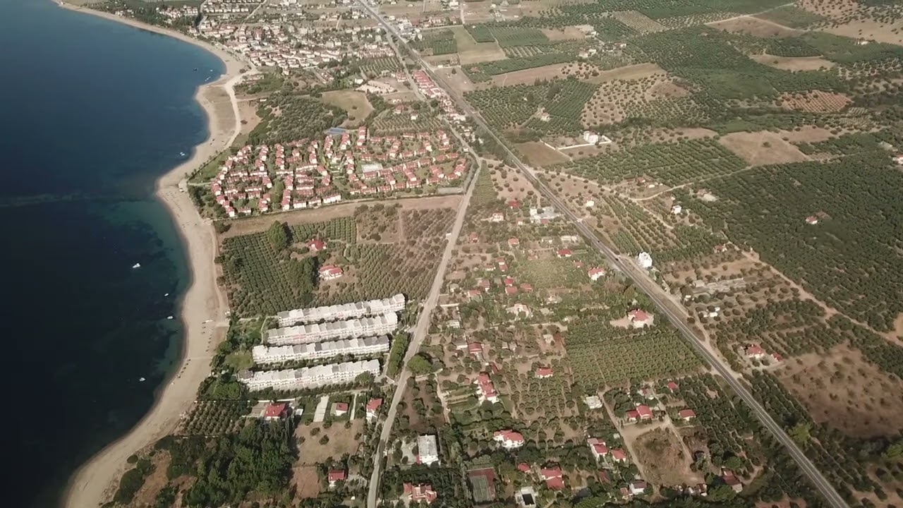 GERAKINI CHALKDIKI GREECE 20-9-2023 MAVIC PRO FLIGHT