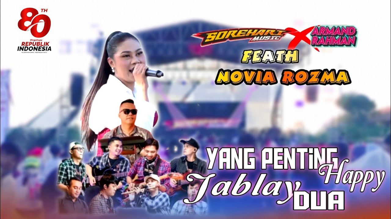 Yang Penting Happy Medley Jablay 2 - Novia Rozma X Sorehari Music ( Live The lodge Cibodas )