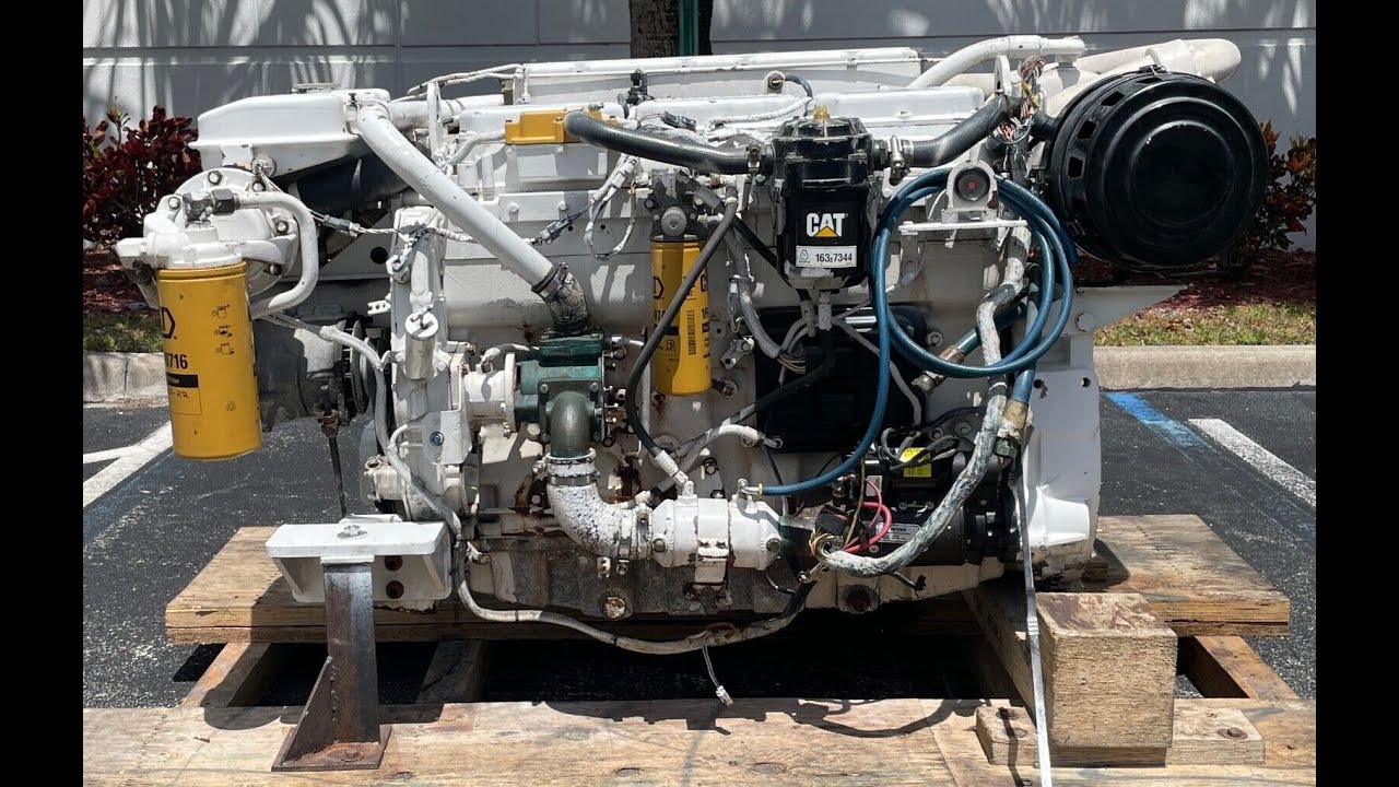 Caterpillar 3196, Marine Diesel Engine, 660 HP @ 2300 RPM