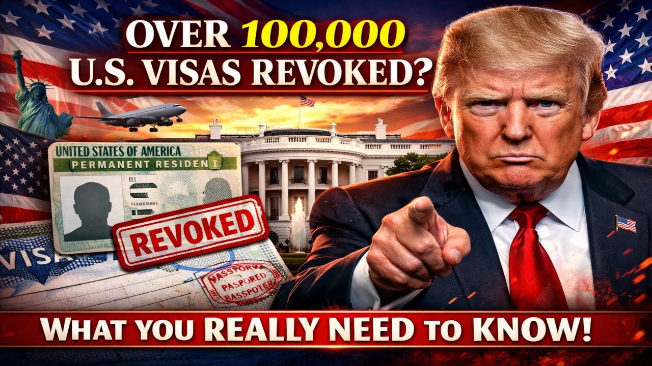 Более 100 000 виз США аннулированы: что вам действительно нужно знать