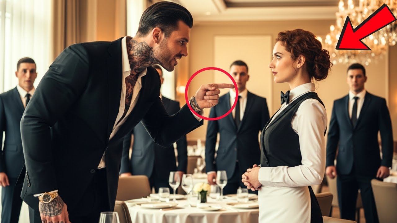 The Mafia Boss Taunted Her in Arabic, The Waitress Turned and Called Him a Coward