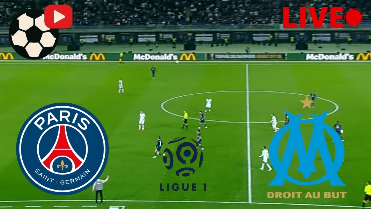 🔴 LIVE : PSG vs Olympique de Marseille | Ligue 1 2025/26 | Full Match Streaming