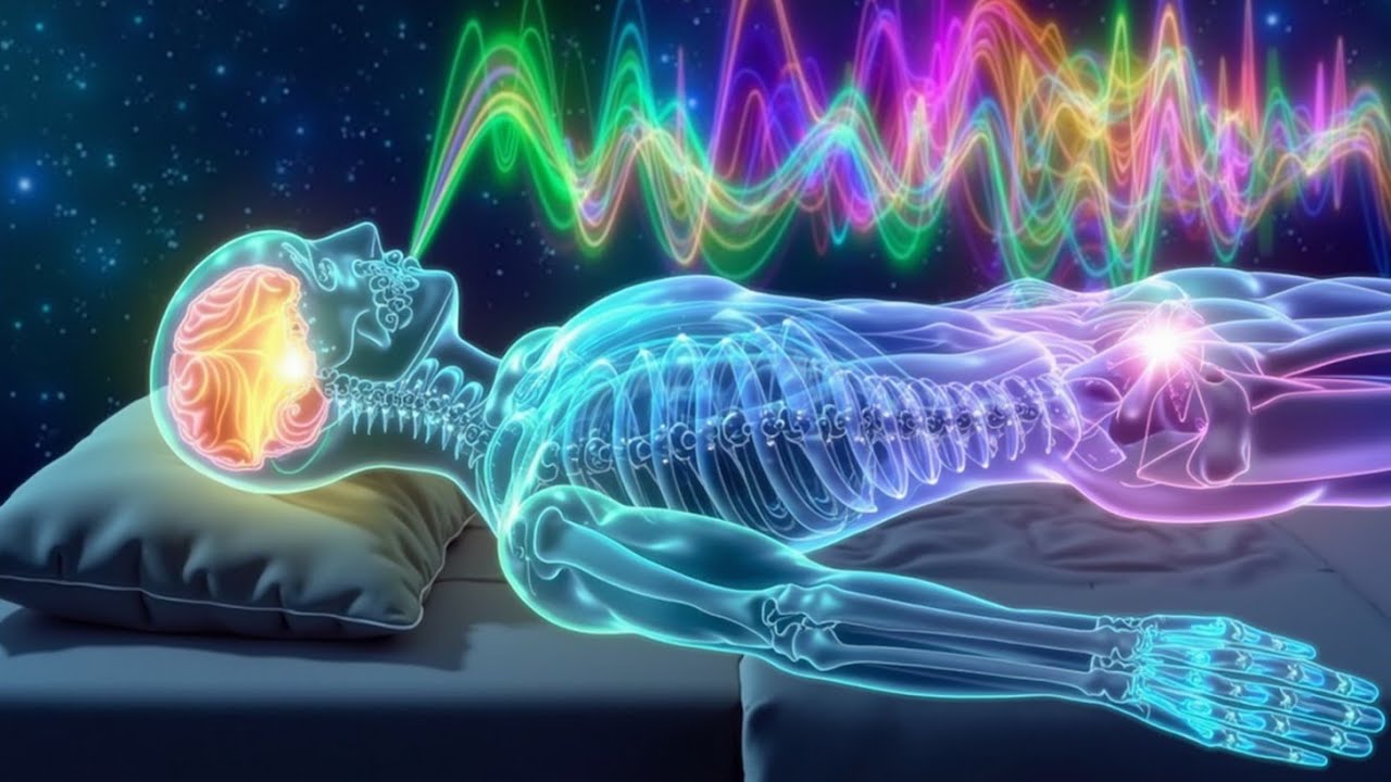 528hz 741hz 432hz 963hz Deep Sleep Music Снятие тревоги и целительные тоны позитивных волн