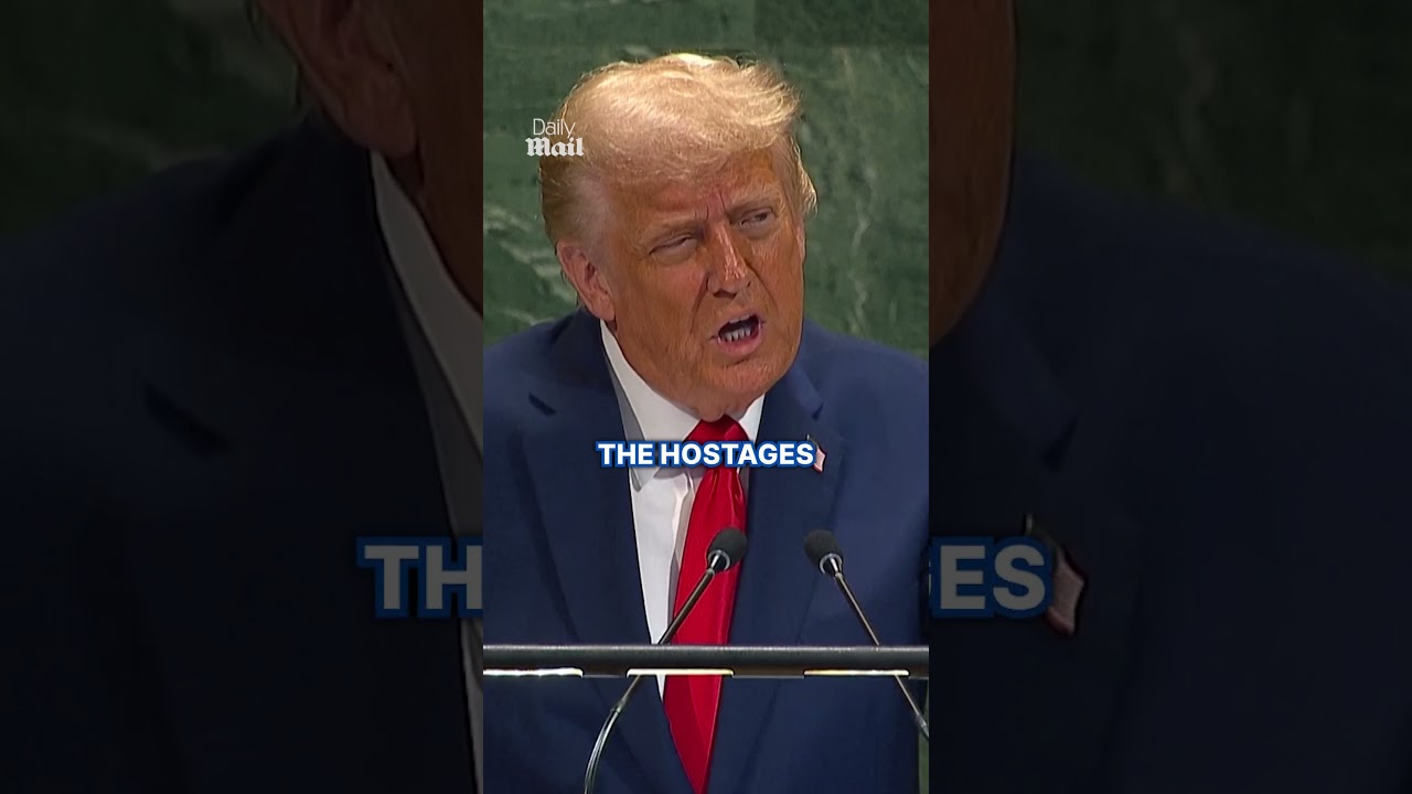 Trump says recognizing Palestinian state rewards Hamas