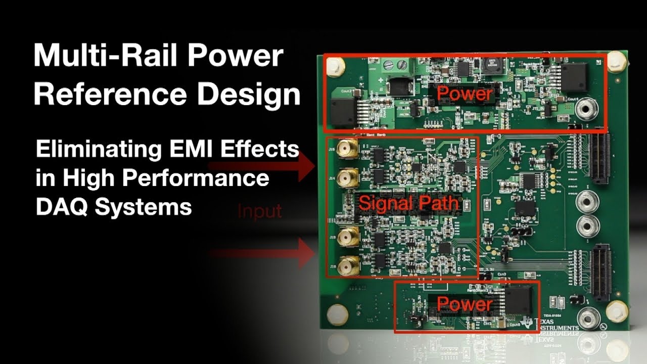 Eliminating EMI Effects in High Performance DAQ Systems
