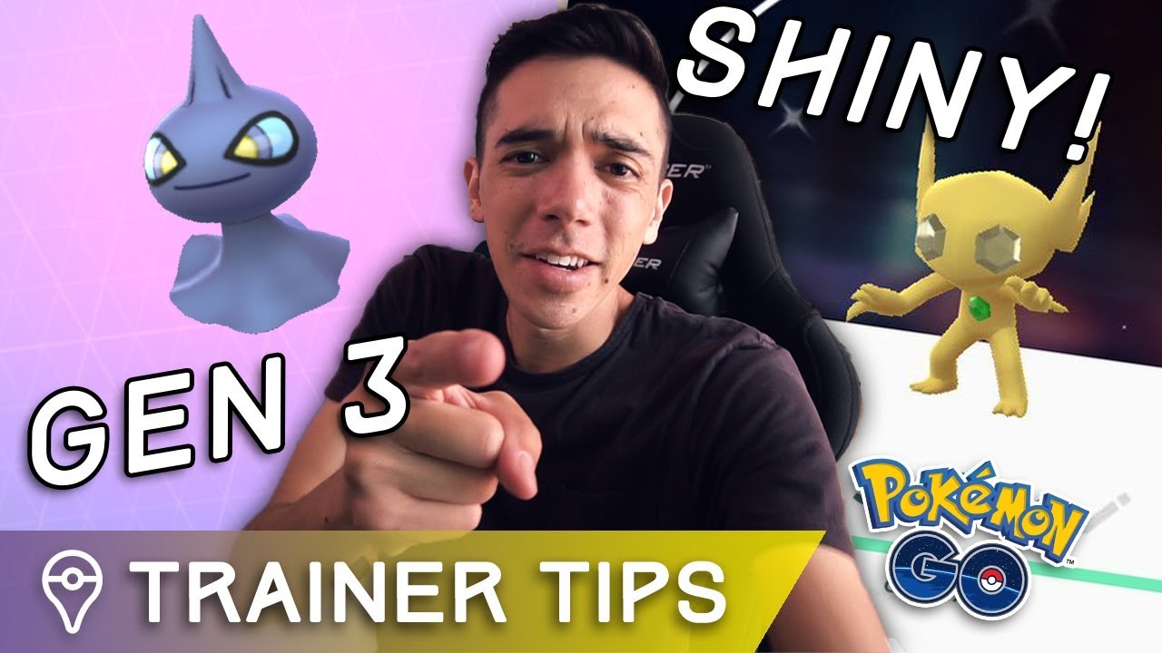 CATCHING THE FIRST GEN 3 POKÉMON IN POKÉMON GO + SHINY GEN 3 POKÉMON