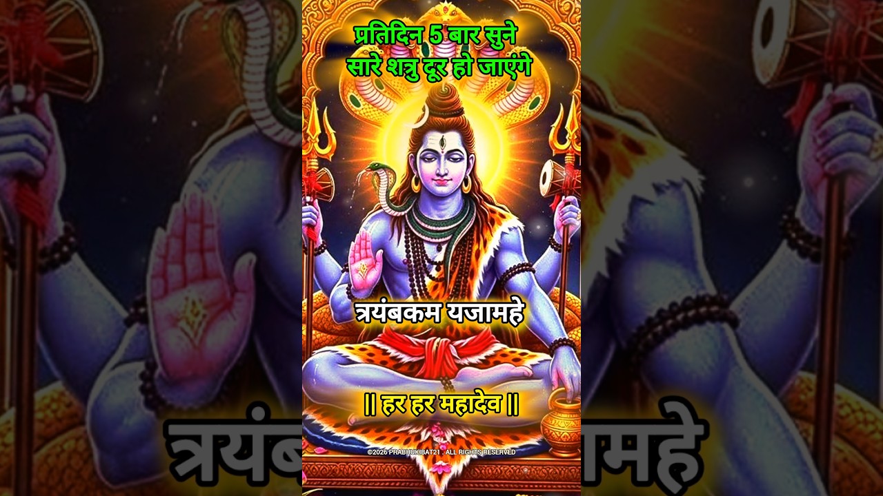 Mahamrityunjay Mahamantra💞- 🕉️