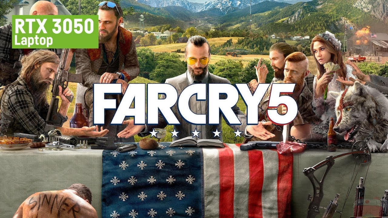 Far Cry 5 Rtx 3050 i5 12500h Laptop  Acer Nitro 5