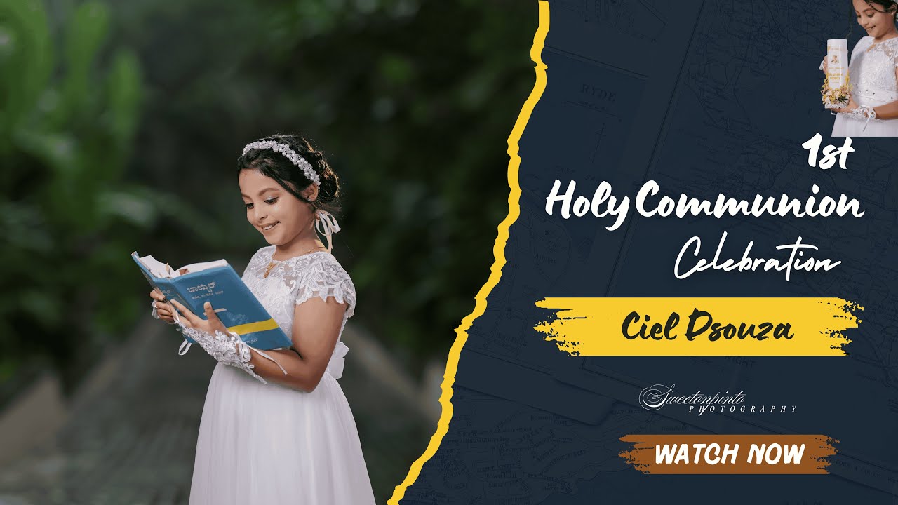 Ciel Zehra Holy Communion Highlights HD / Sweetonpinto Photography 9449269759