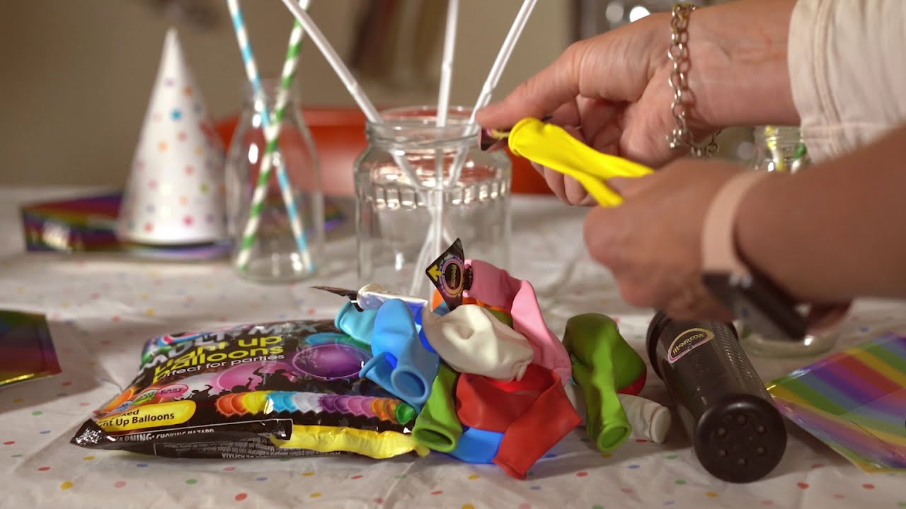 Quarantine birthday inspiration with illooms® LED balloons