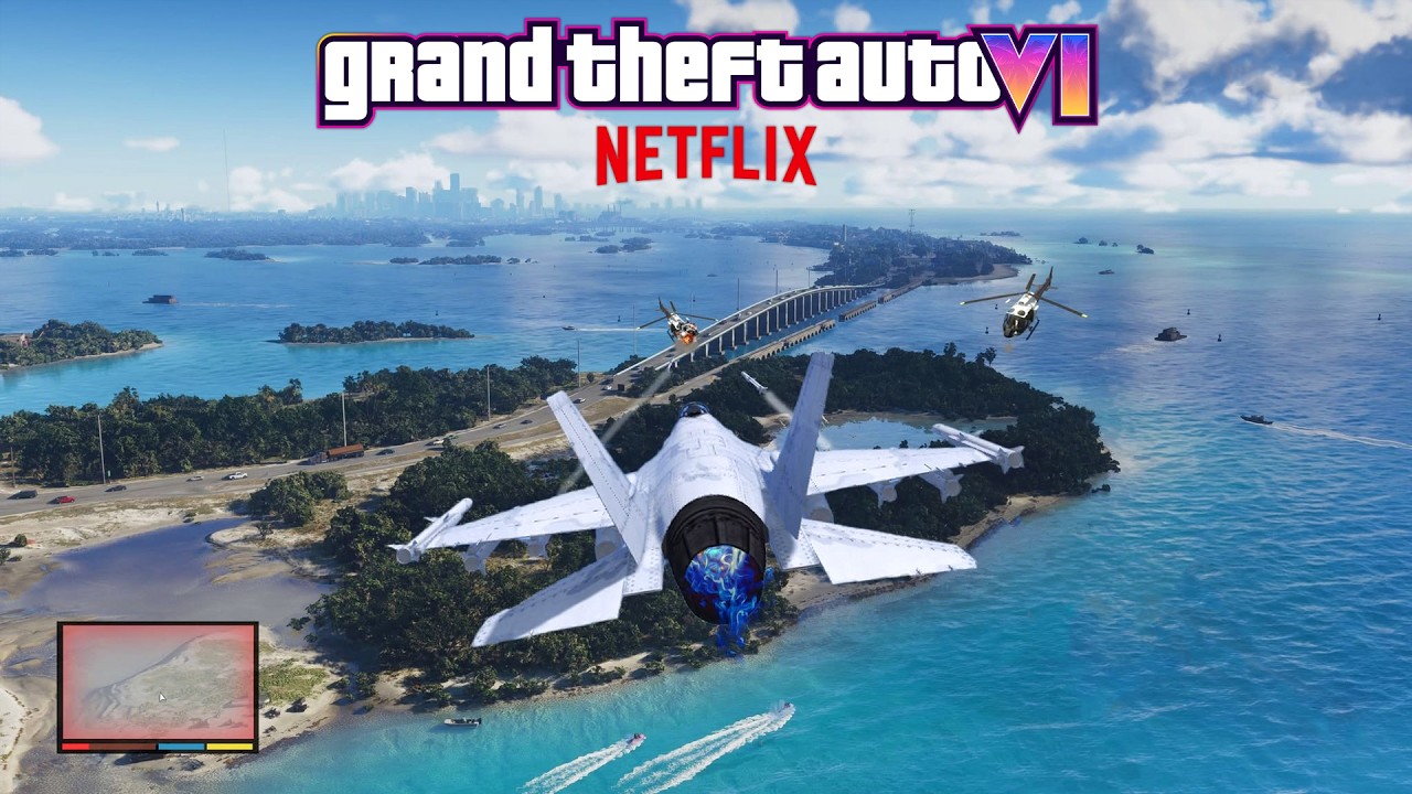 Расширенный взгляд на геймплей GTA 6 на Netflix... Вот чего стоит ожидать!