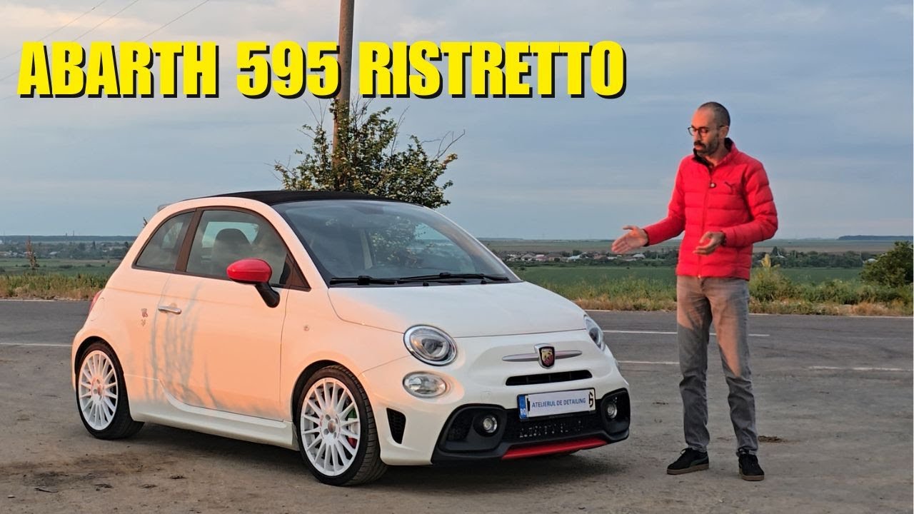 Abarth 595 Ristretto Mecanic - ultimul mohican al condusului pur