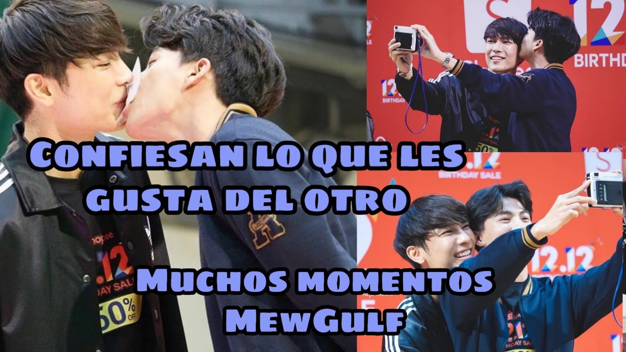 [SUB Español] Gulf le da permiso a Mew para besarlo + confiesan que les gusta del otro