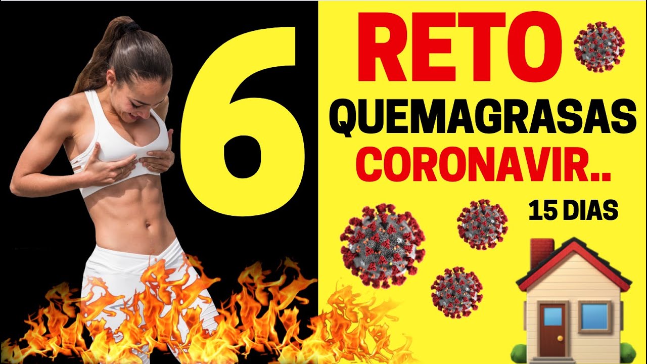 Reto QUEMAGRASAS 🔥 15 Dias || Estamos Cuarentena 😱 (Día 6)
