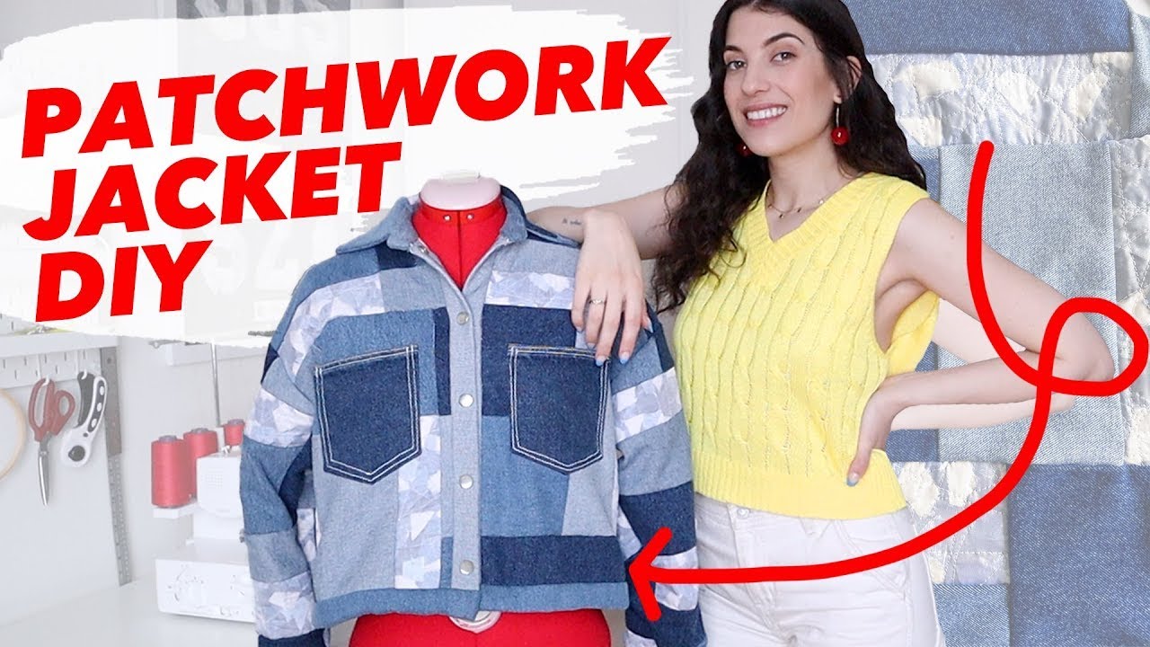 How I Made the Ultimate Patchwork Denim Jacket